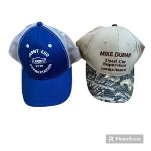 Unisex Various Hats Lot - Blue, Tan and Black